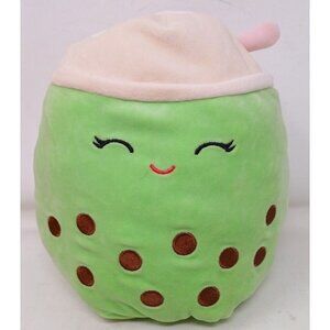 Squishmallow Sevda Green Boba 8" Flipa Mallows Soft Plush Foodie #D-44